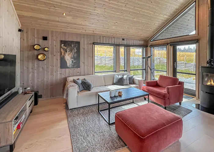 Cozy In With House A Mountain View * Svingvoll